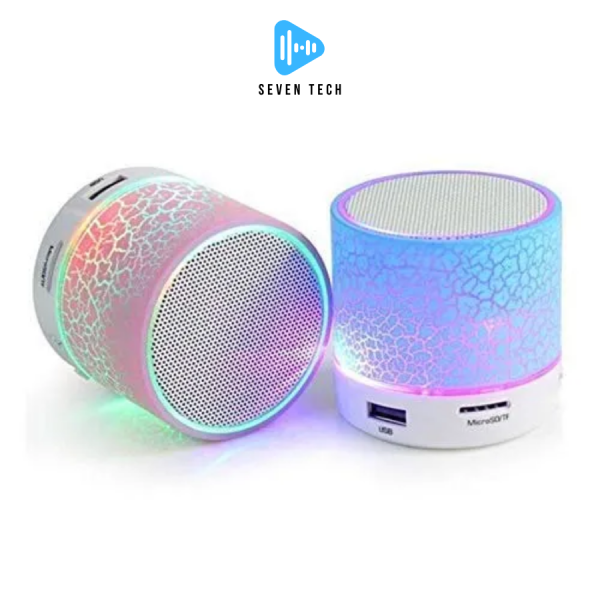 Loa Mini Bluetooth Loa Không Dây Đèn LED Nhiều Màu Sắc - Hình ảnh 4