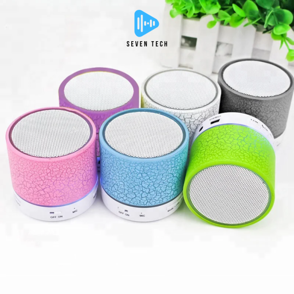 Loa Mini Bluetooth Loa Không Dây Đèn LED Nhiều Màu Sắc - Hình ảnh 5