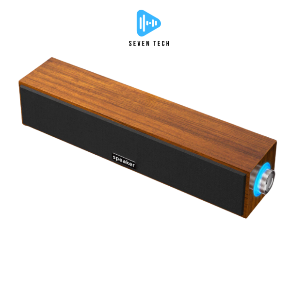 Loa bluetooth vi tính máy tính bass mạnh để bàn Seven Tech nghe nhạc phiên bản cao cấp có dây - Hình ảnh 2